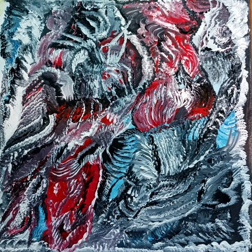 Hedra skapelsen 40x40x2(cm)